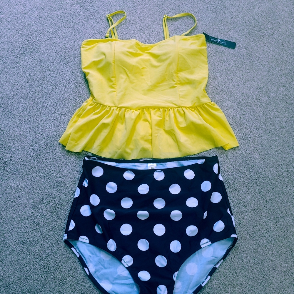 Two-piece bathing suit
